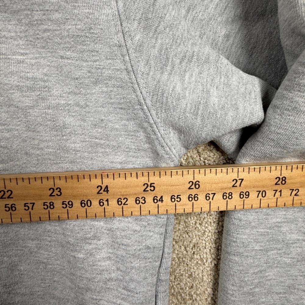 Jacks Surfboards Mens XL Gray Graphic Pullover Hoodie Surf Skate Heather Gray - Picture 3 of 8
